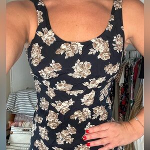 Vintage 90s floral dress
